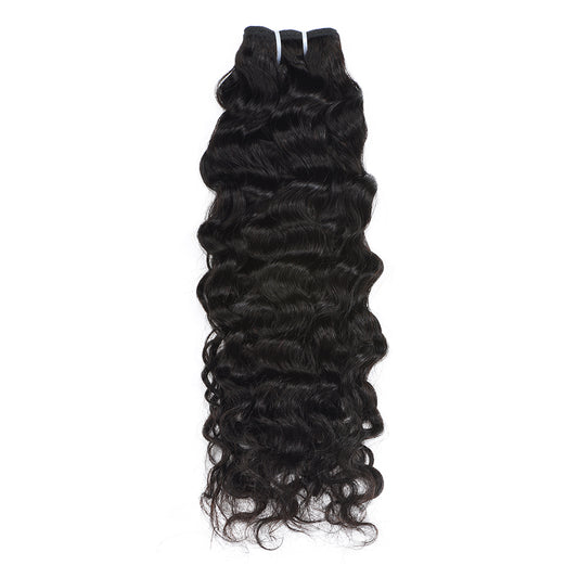 Burmese Curly Virgin Hair Bundles Curly Hair Extension-12A